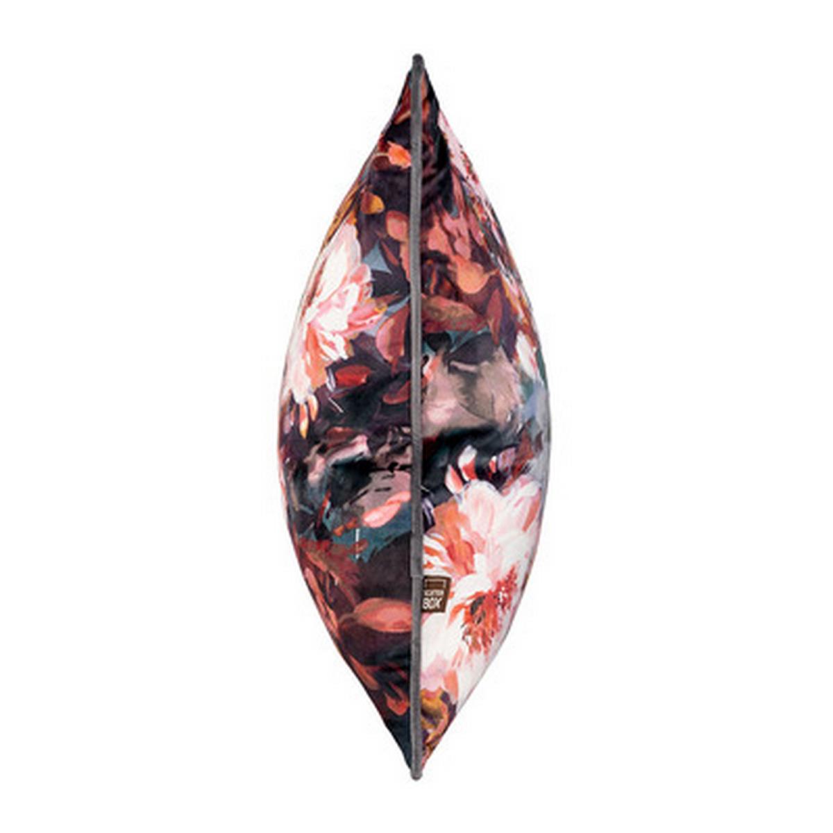 Alexis Floral Cushion in Charcoal Rust&nbsp;58x58cm – image 2