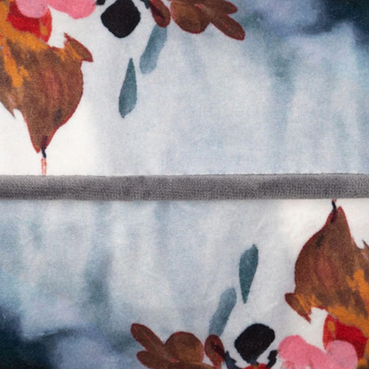 Alexis Floral Cushion in Charcoal Rust&nbsp;58x58cm – image 4