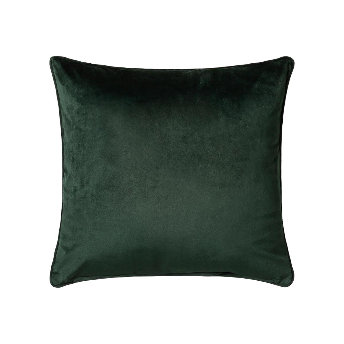 Bellini Velvet Cushion in Forest Green58x58cm