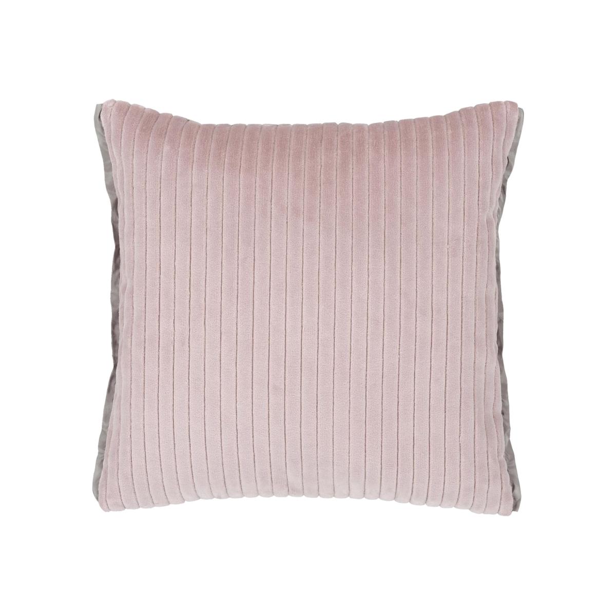 Designers Guild Cassia Cord Velvet Cushion in Rose Pink – image 1