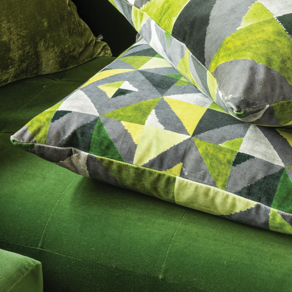Molino Cushion by William Yeoward in Sage Green60x60cm – image 3