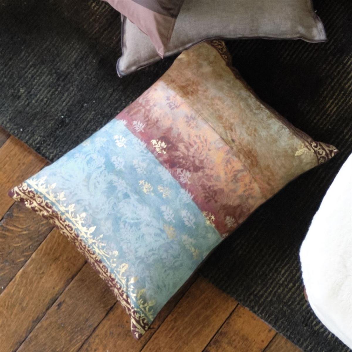 Kasavu Striped Cushion By Designers Guild in Natural – image 2