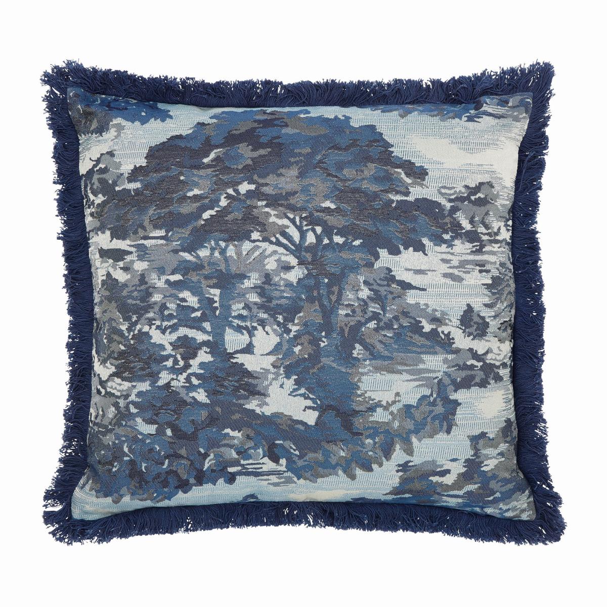 Landscape Toile Cushion by Ted Baker in Navy Blue45x45cm – image 2