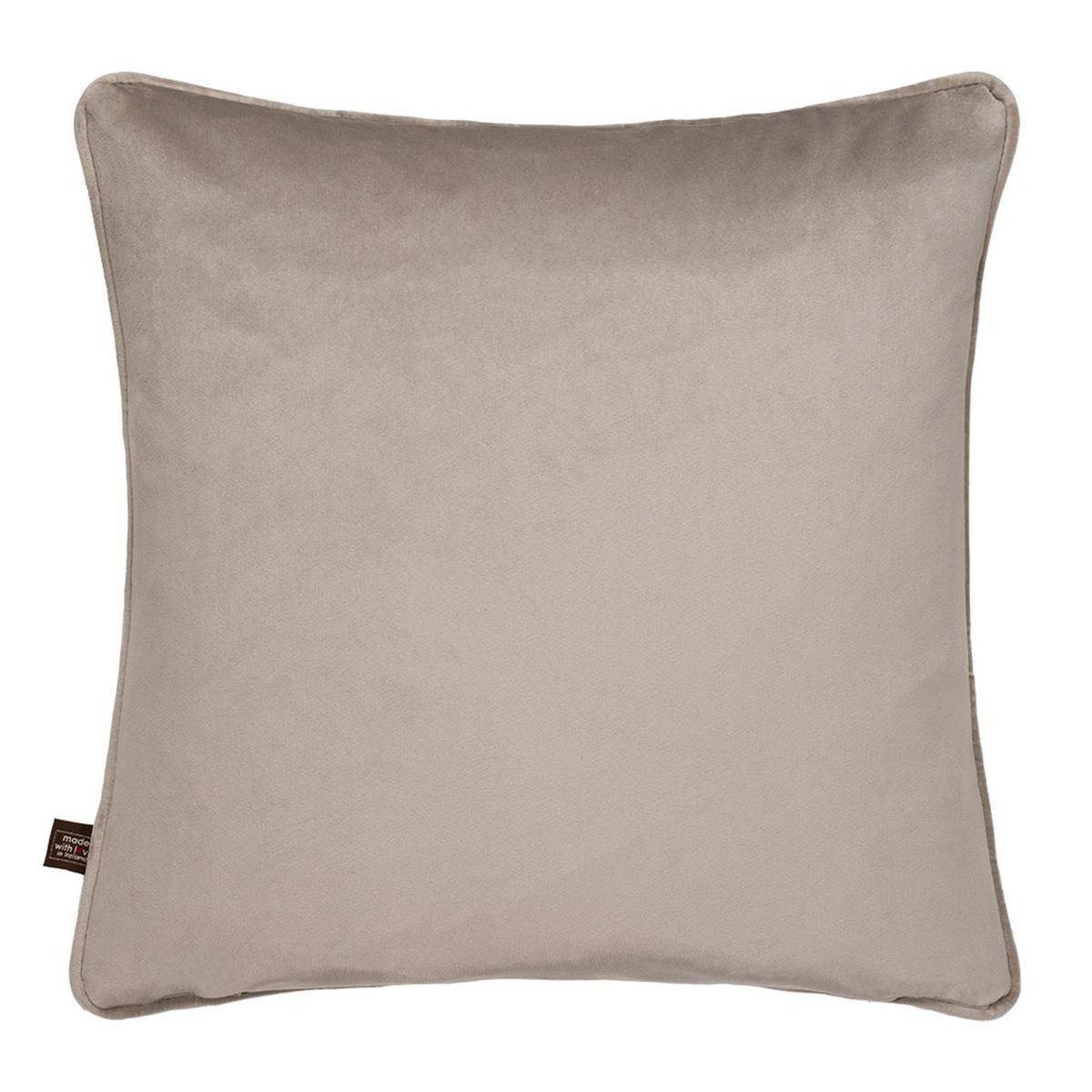 Leah Rustic Two Toned Cushion in Natural Brown43x43cm – image 5