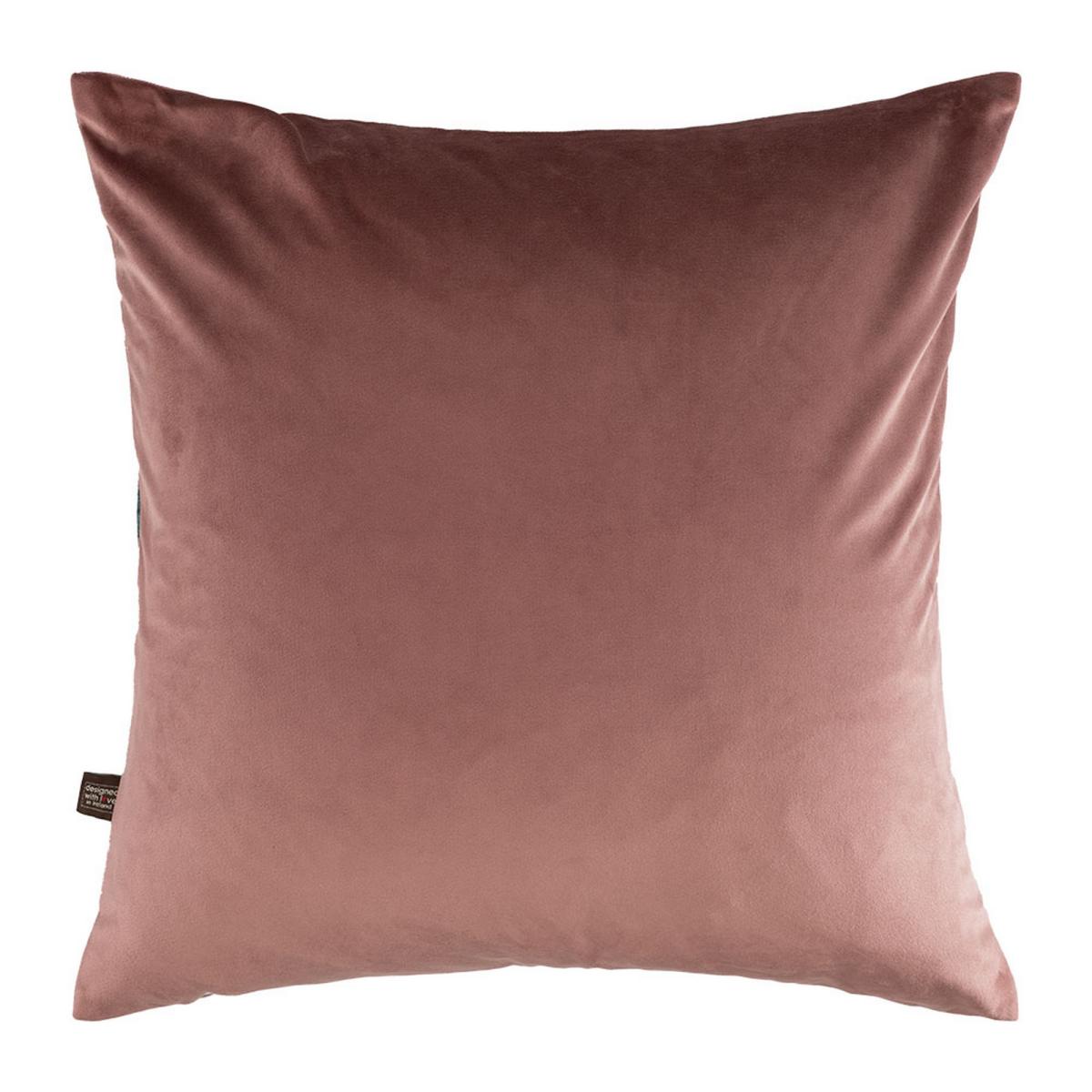 Jager Abstract Printed Cushion in Navy Pink45x45cm – image 5
