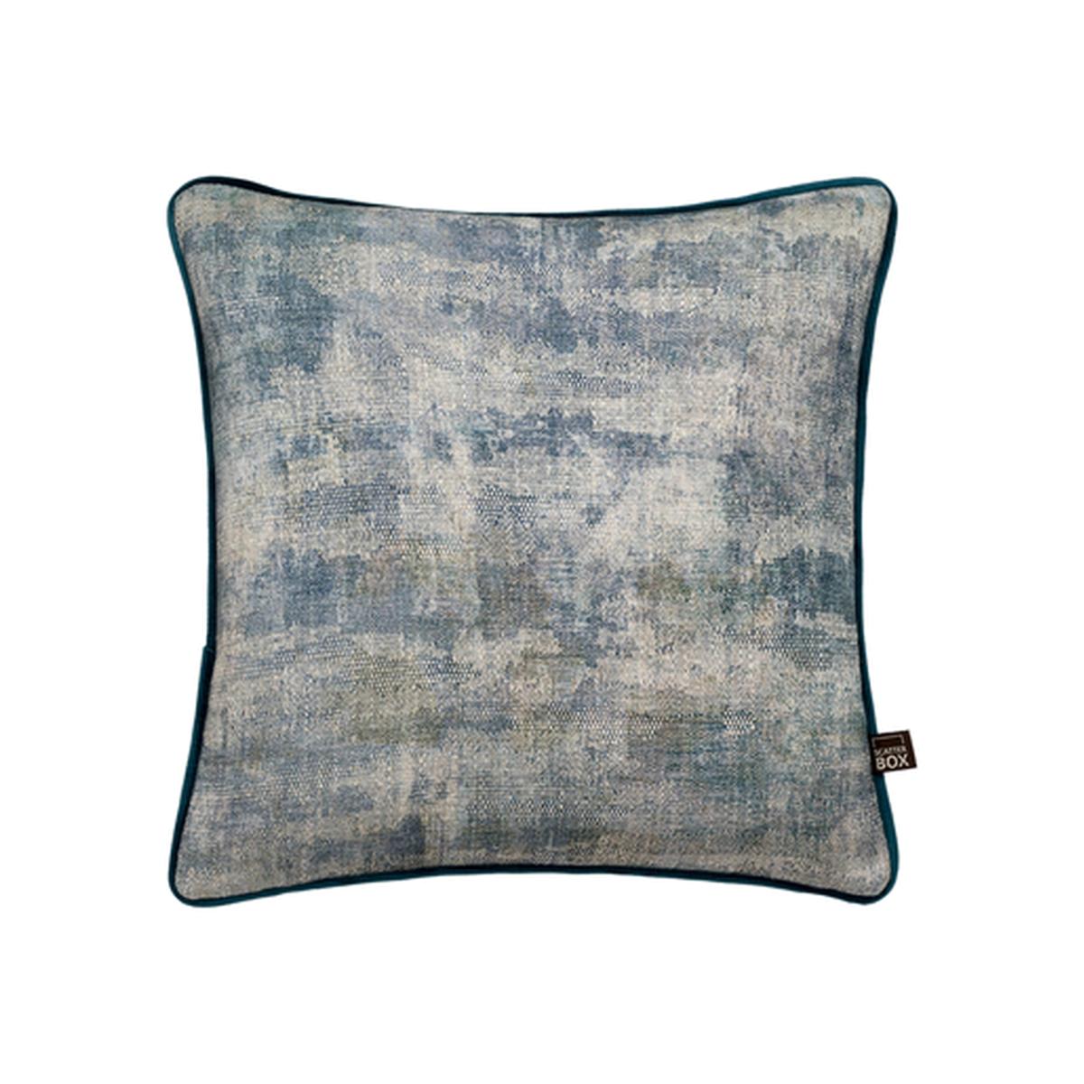 Avianna Abstract Cushion in Green Teal58x58cm – image 1