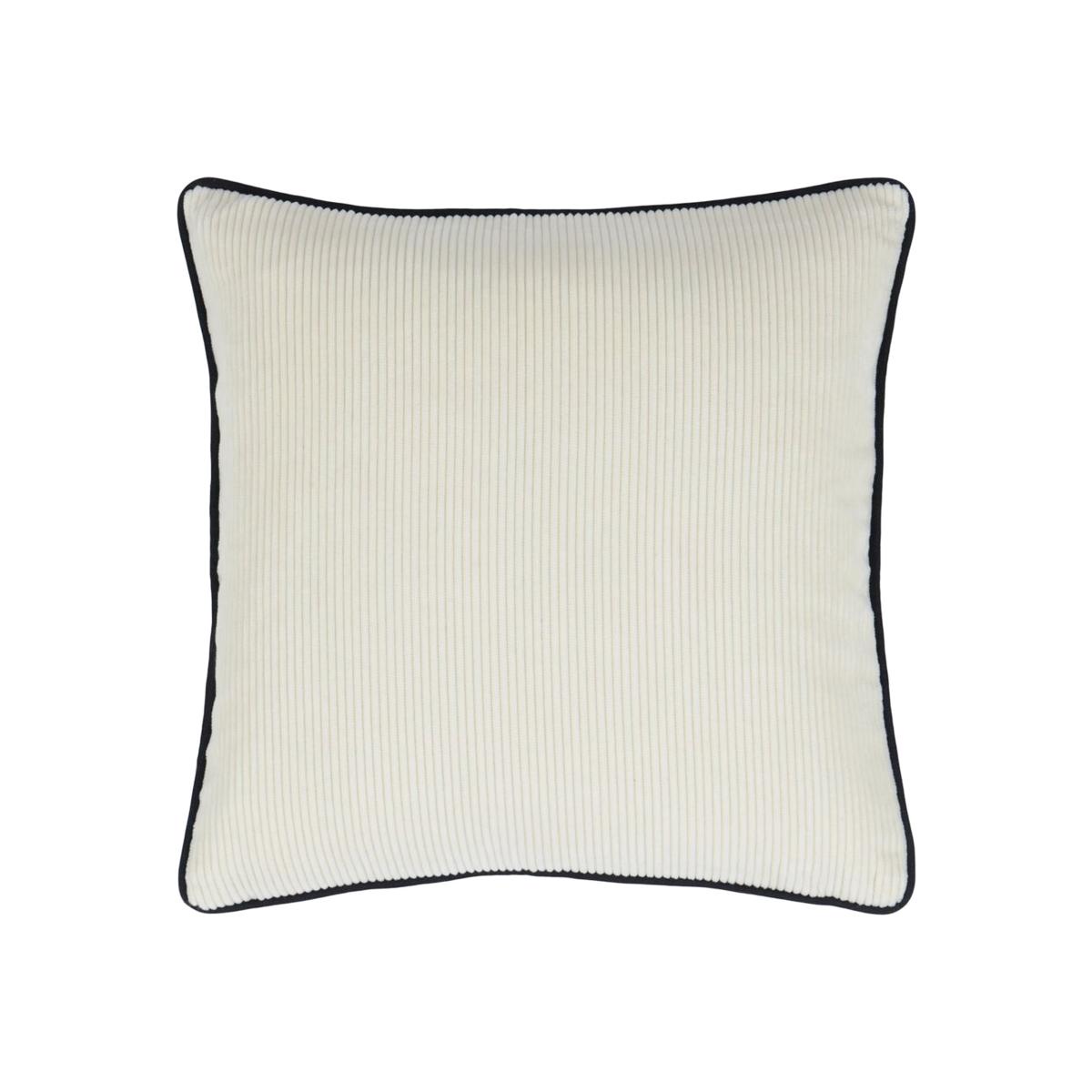 Designers Guild Corda Cushion in Chalk White – image 1