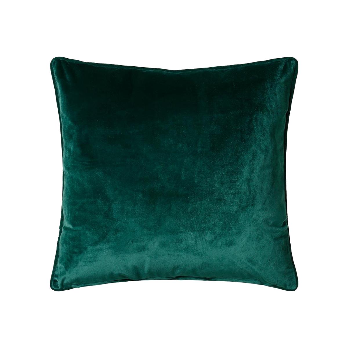 Bellini Velvet Cushion in Emerald Green58x58cm