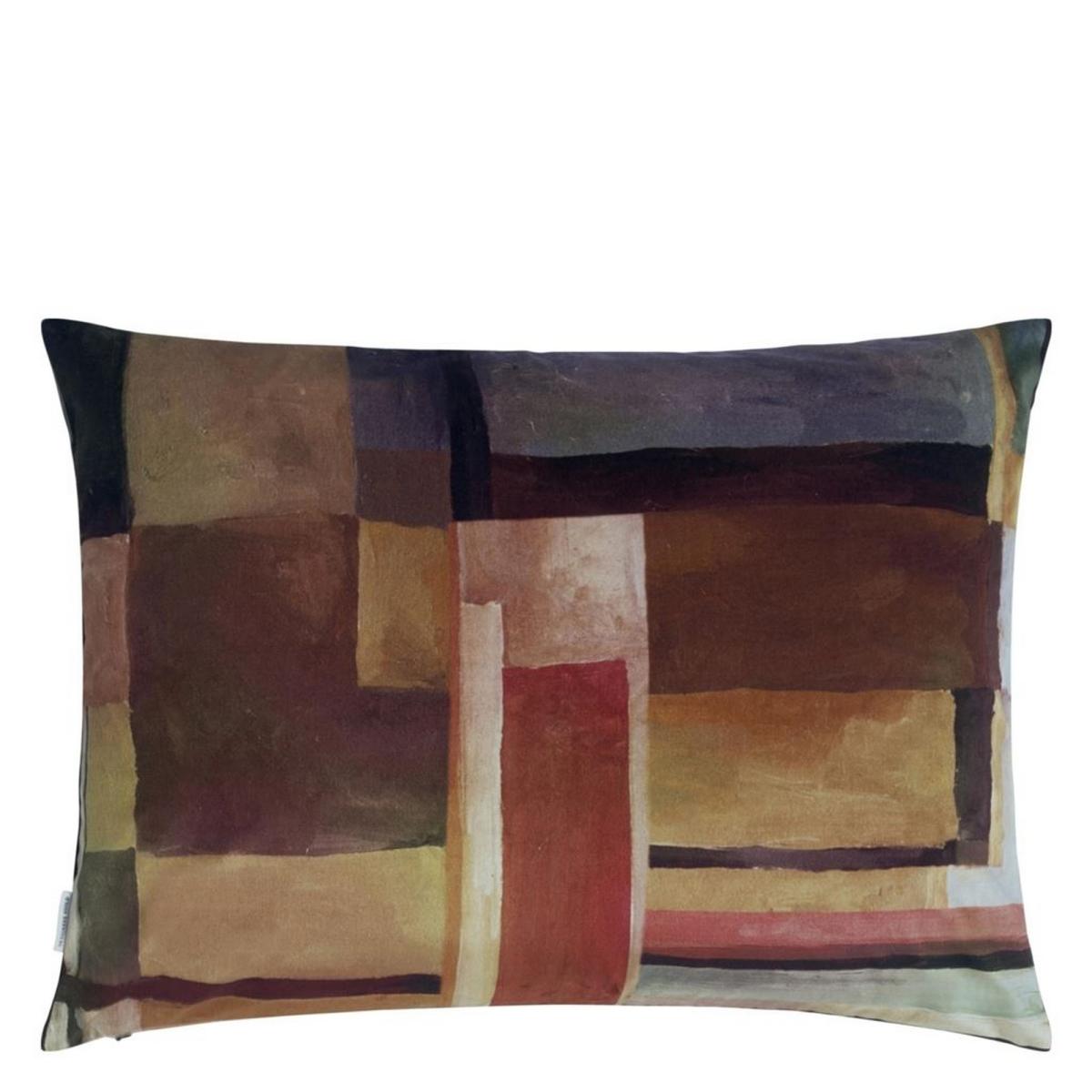 Designers Guild Fleur Nouveau Abstract Cushion in Fuchsia Pink – image 2