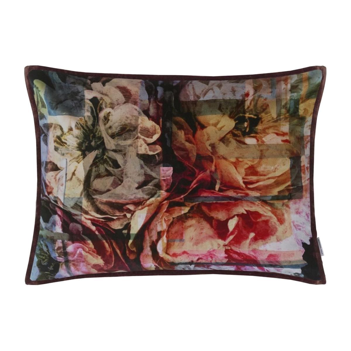 Designers Guild Fleur Nouveau Abstract Cushion in Fuchsia Pink – image 1