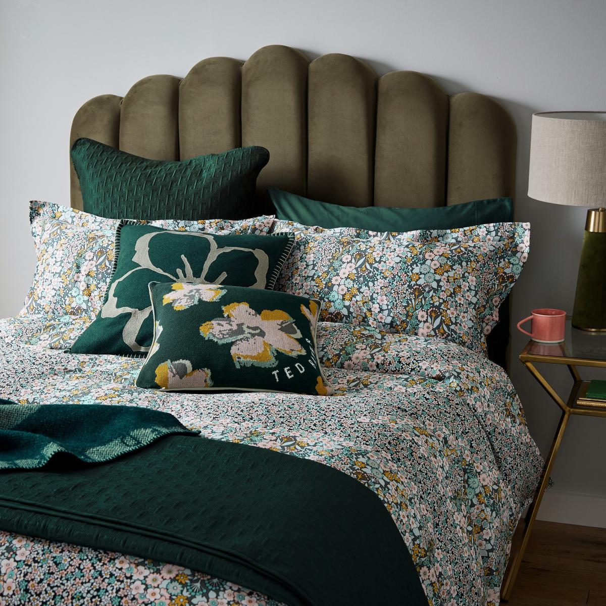Ditsy Union Cotton Cushion by Ted Baker in Multi45x45cm – image 2