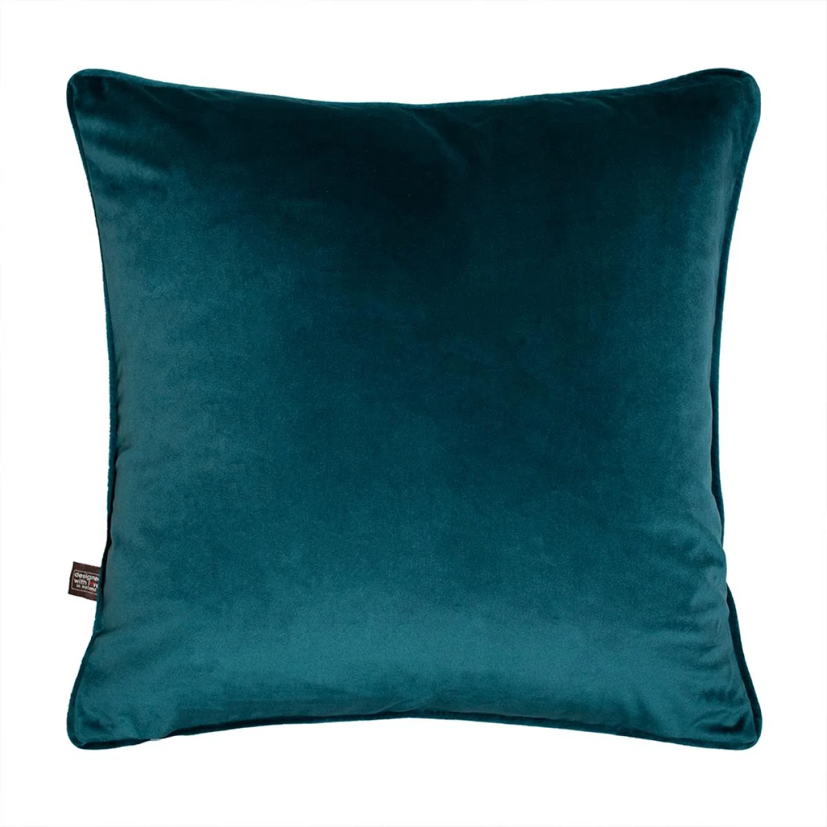 Calypso Floral Bird Cushion in Blush Teal&nbsp;58x58cm – image 5