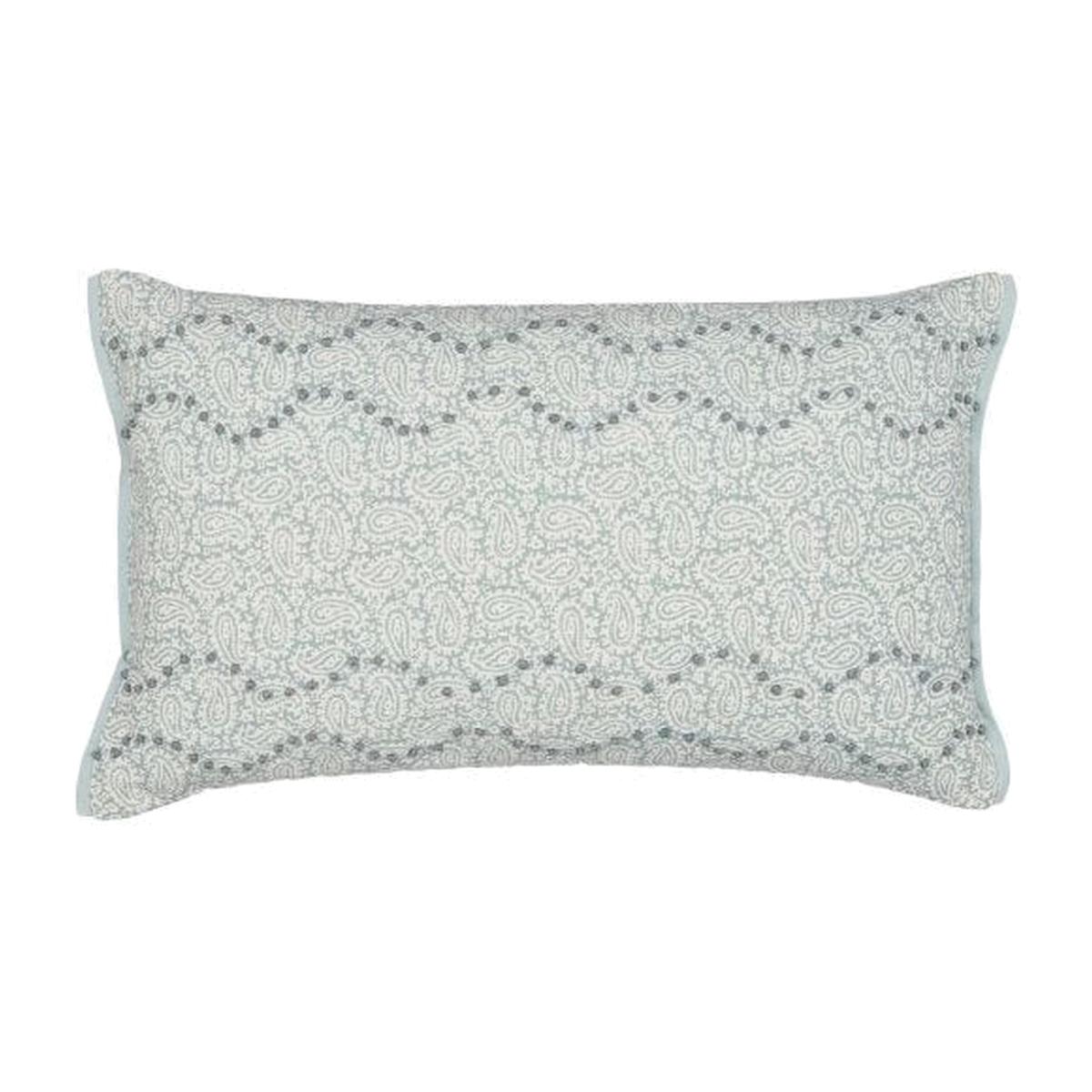 Elsie Paisley Cushion By Murmur in Lough Green – image 1