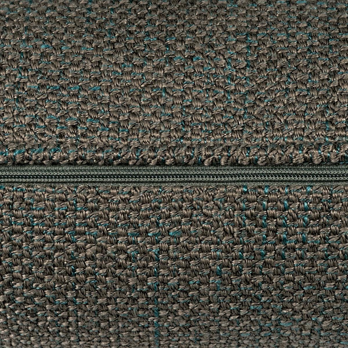 Hadley Textured Jacquard Cushion in Green 58x58cm – image 3