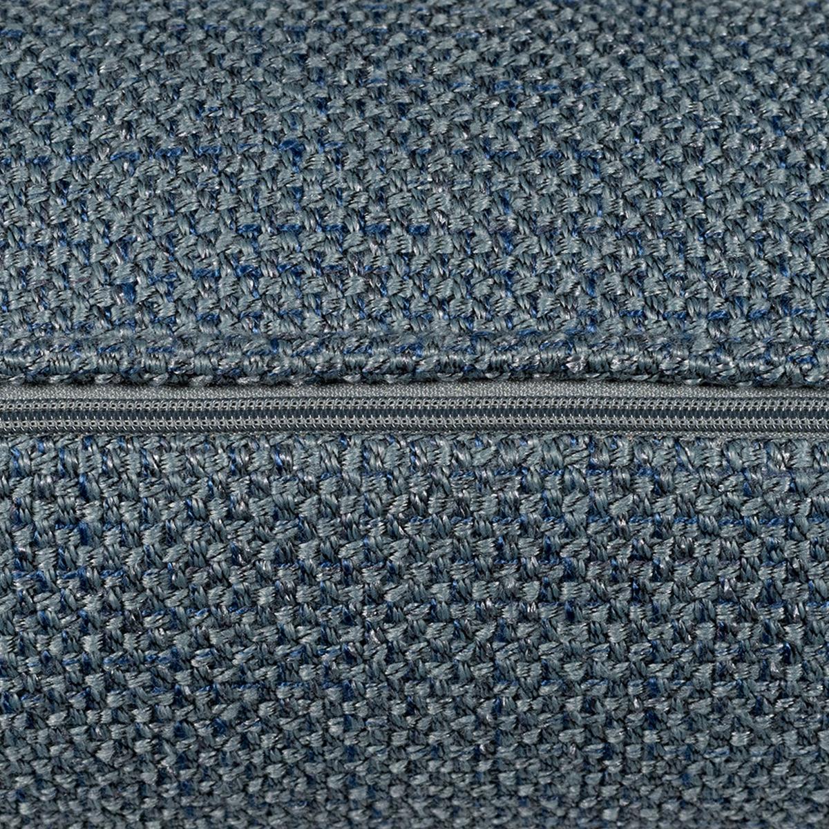 Hadley Textured Jacquard Cushion in Blue43x43cm – image 3