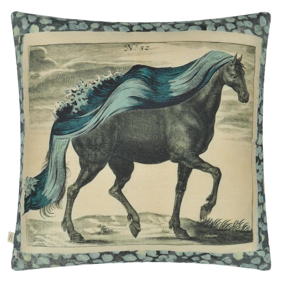 Manes Cushion in Delft by John Derian Multi – image 2