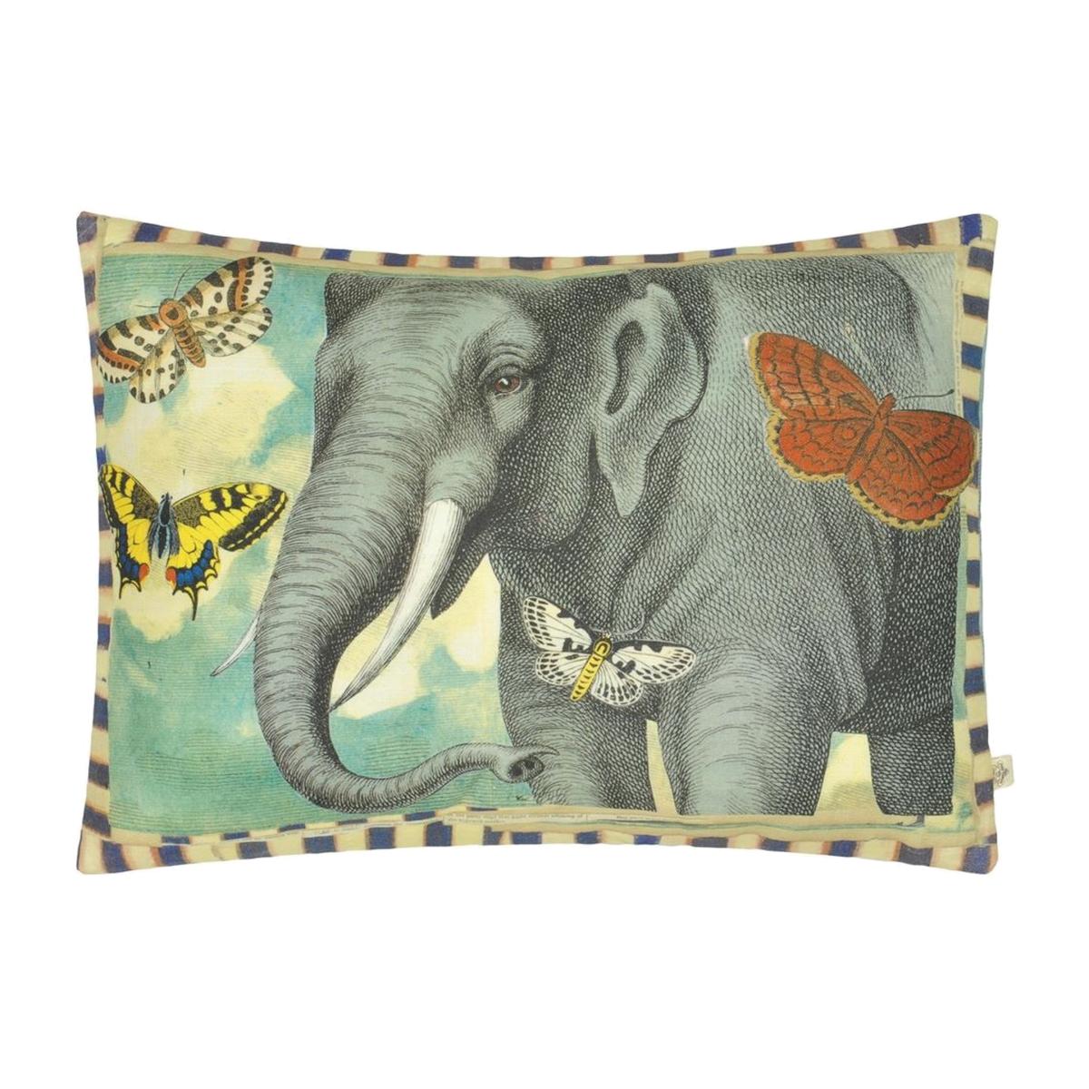 Elephants Trunk Cushion in Sky by John Derian Multi – image 1