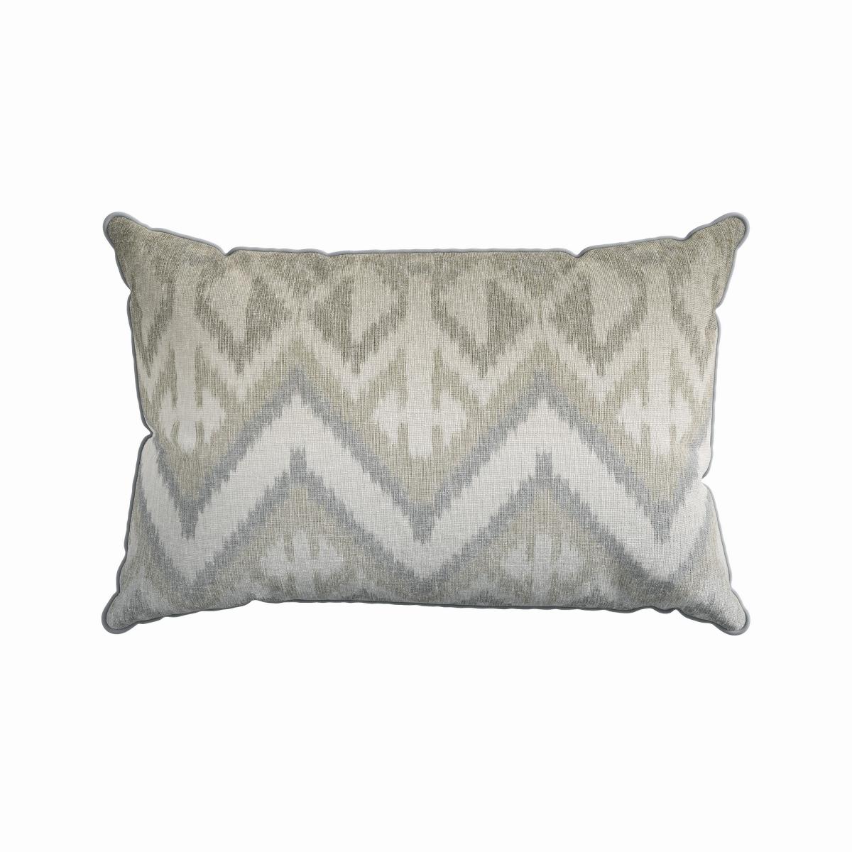 Hemma Kilim Cushion by Bedeck of Belfast in Chartreuse Green 70x40cm – image 4