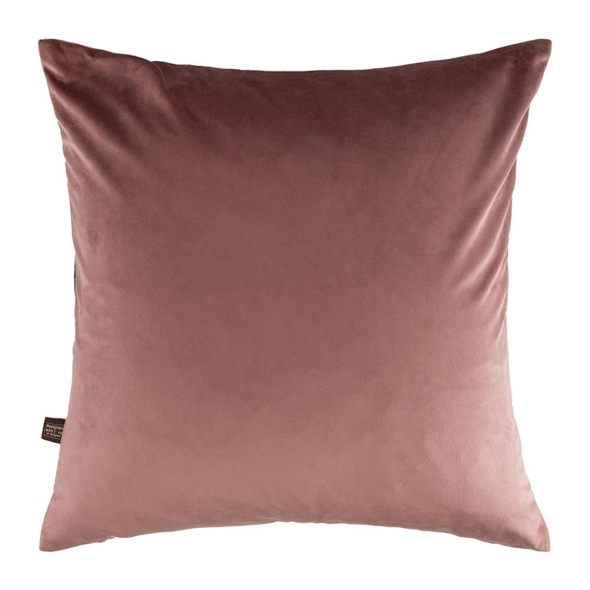 Jager Abstract Printed Cushion in Navy Pink 45x45cm – image 5