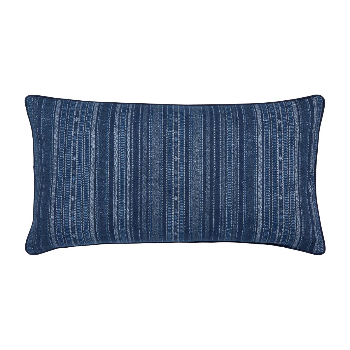 Mazana Cushion by Bedeck of Belfast in Midnight Blue70x40cm – image 1
