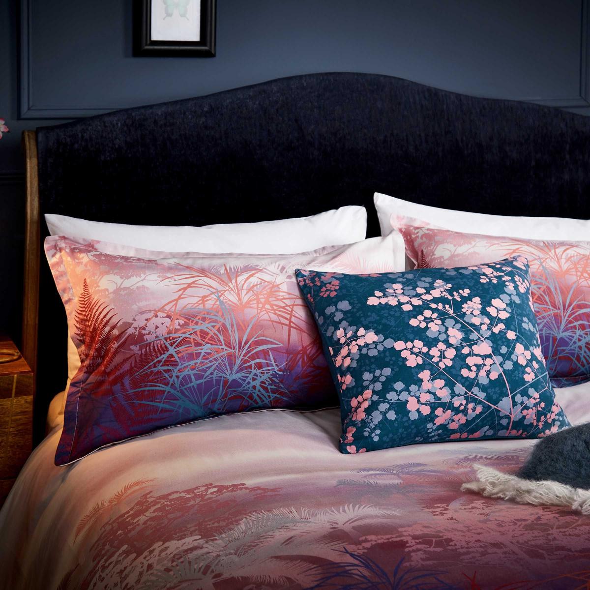 Kimono Floral Cushion by Clarissa Hulse in Blush Pink – image 2