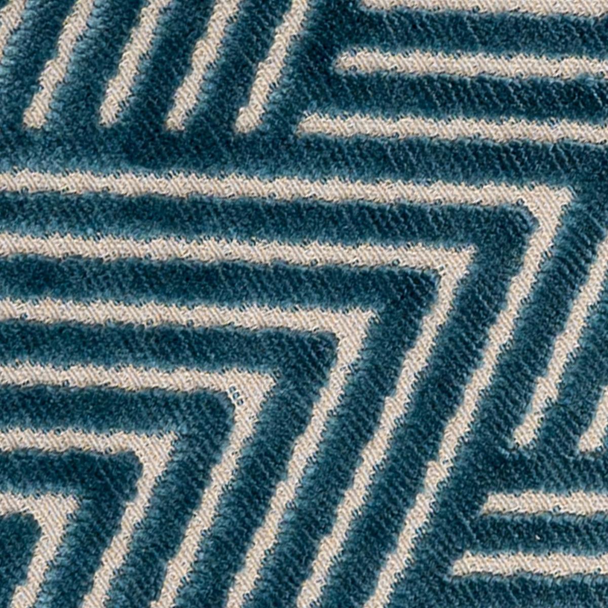 Vesper Geometric Cushion in Blue43x43cm – image 1