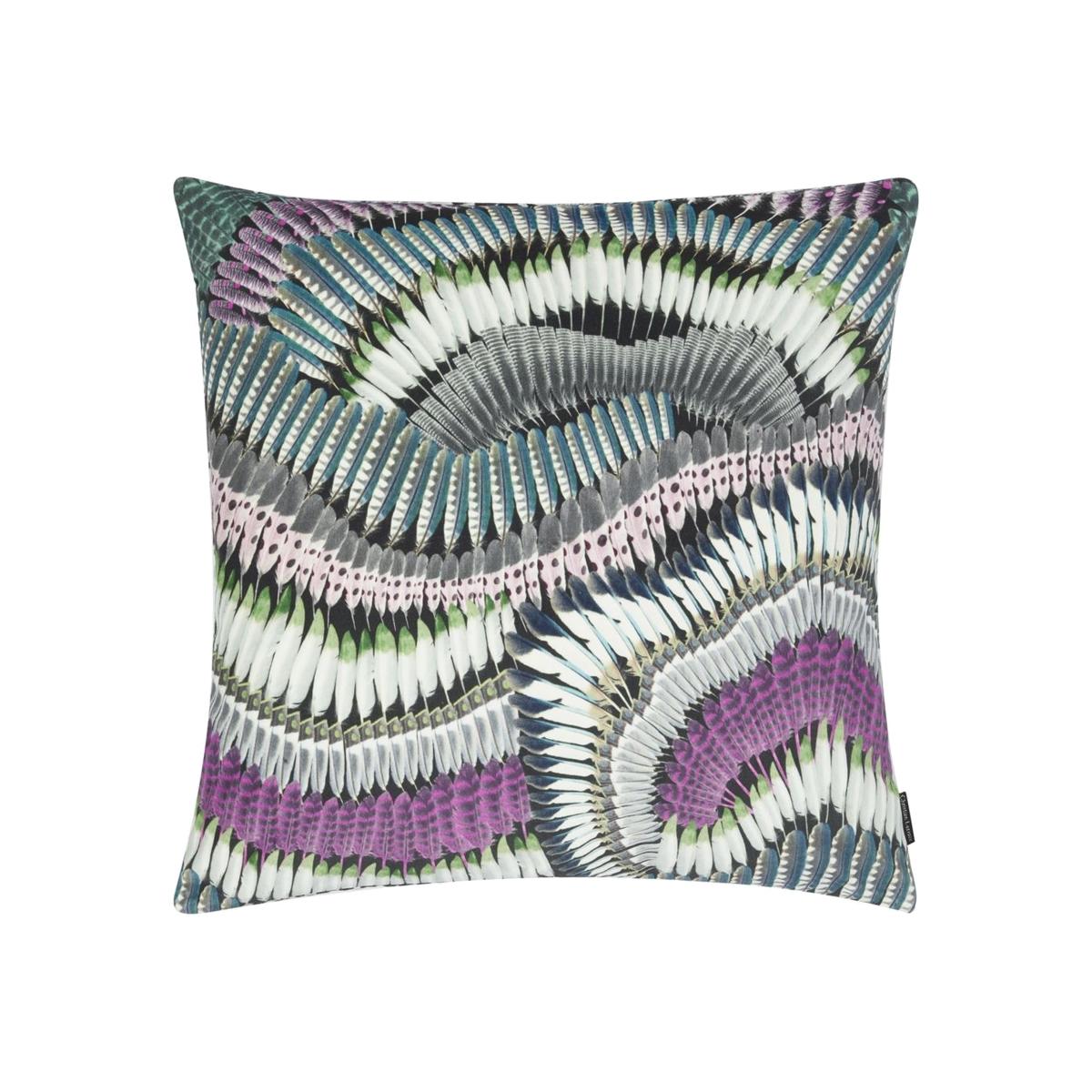 Christian Lacroix Prete-Moi Ta Plume Magenta Cushion Multi – image 1