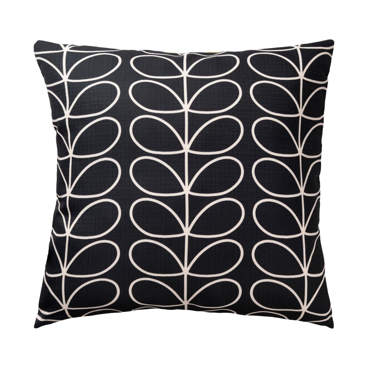 Exotic Leaves Stem Indoor Outdoor Cushion By Orla Kiely in Green – image 2