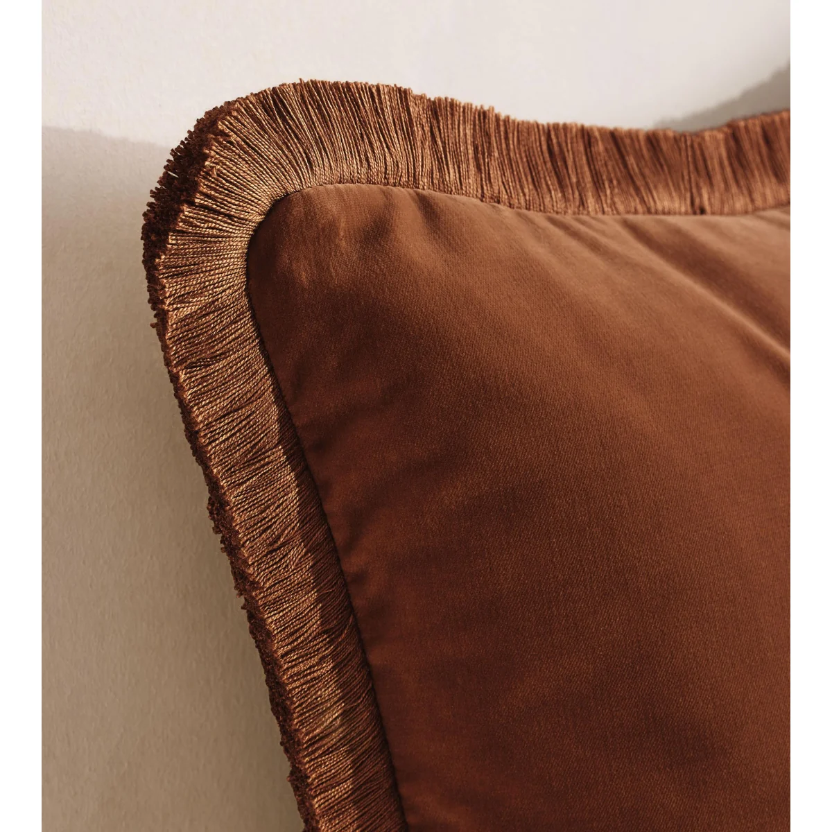 Margeaux Square Cushion, Cinnamon – image 6
