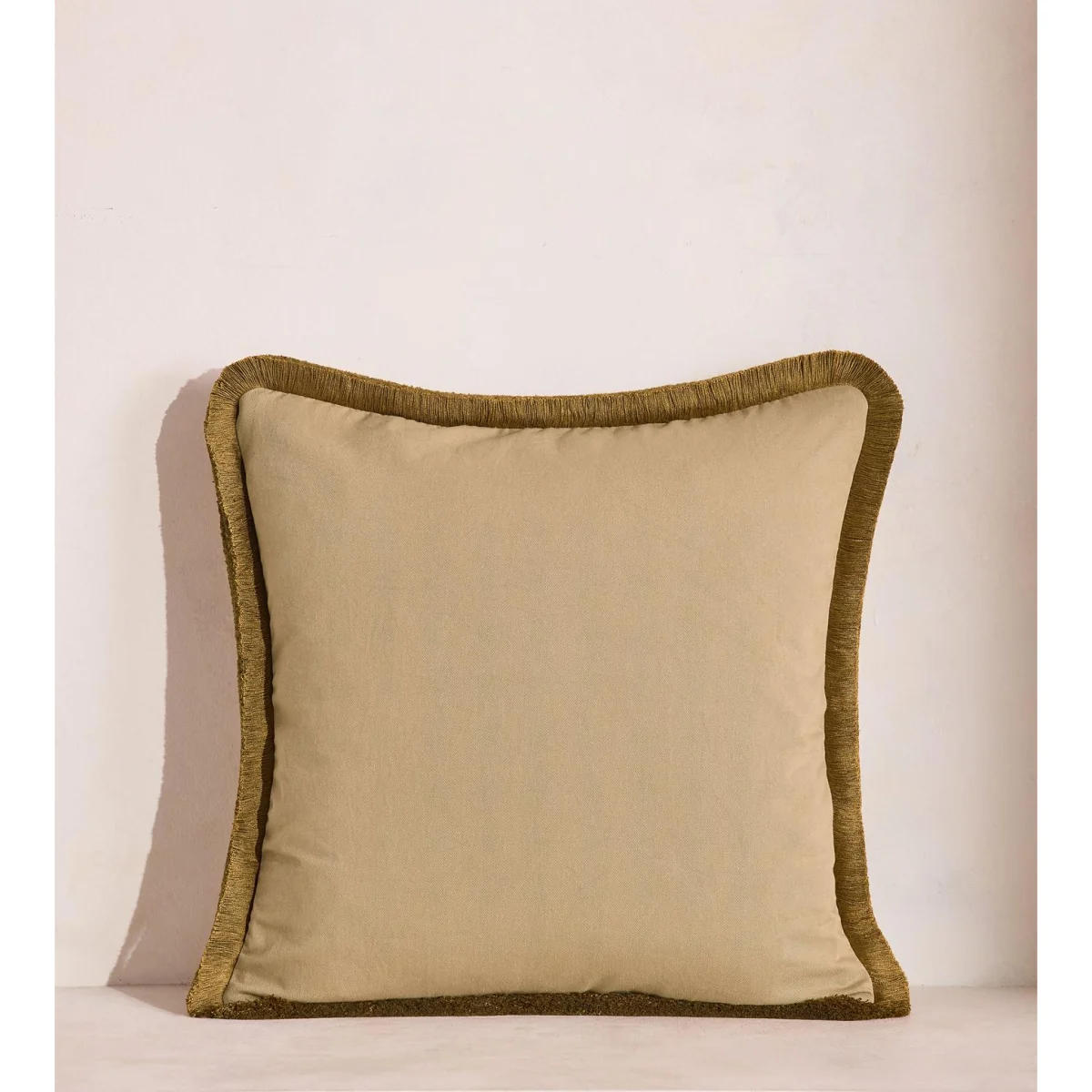 Arthur Square Cushion, Ochre – image 5