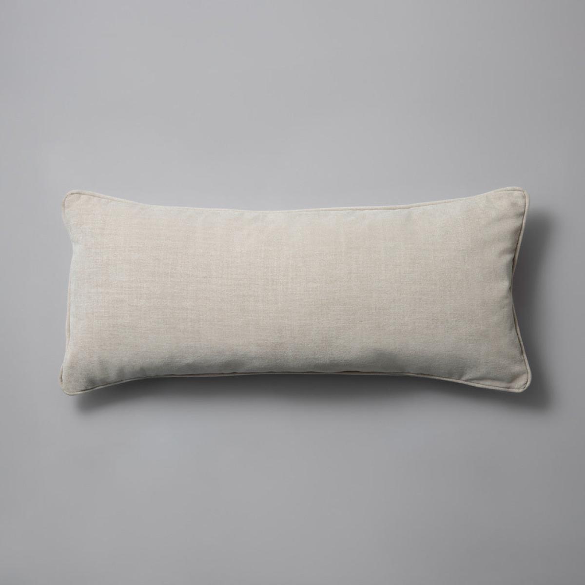 Cob 70x35 cushion Grace Chenille Grey Mist