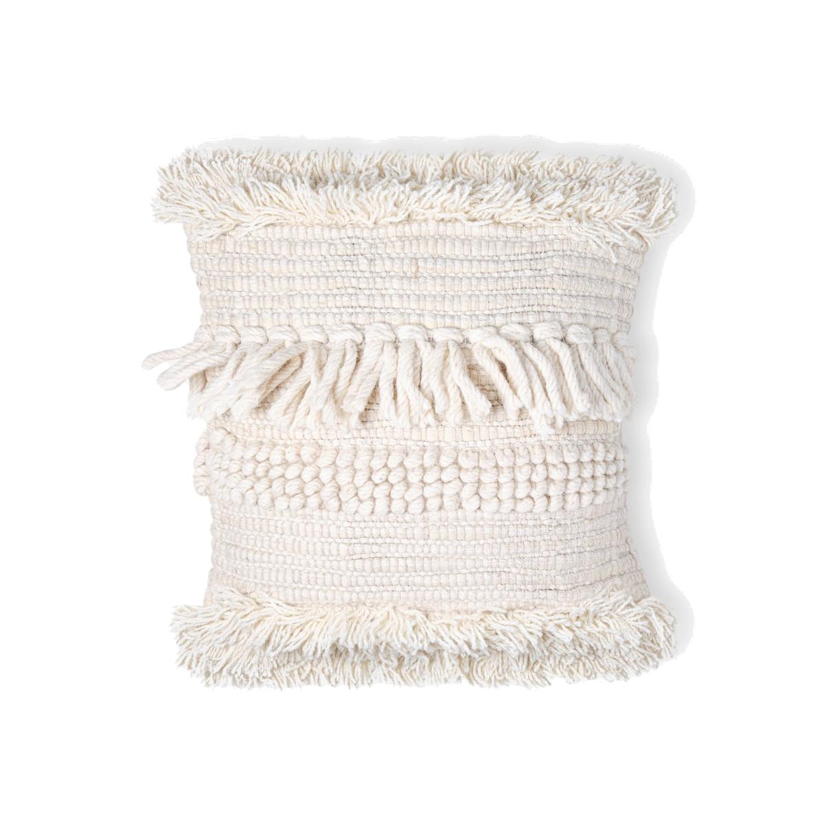 Sydni Cushion, Ivory,45x45 cm – image 1