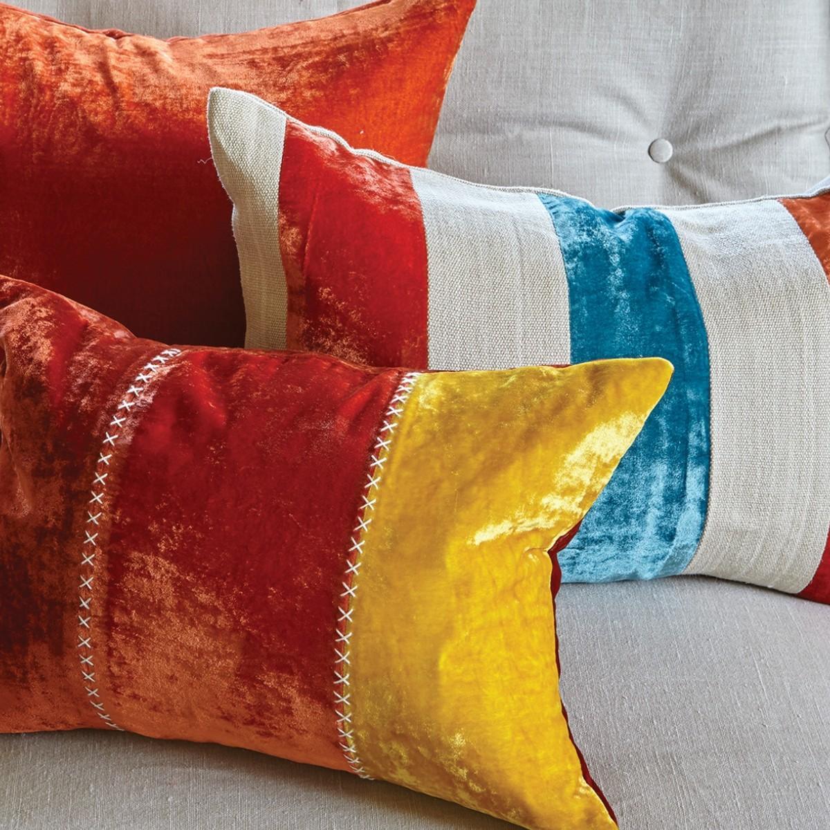 William Yeoward | Nikita Cushion Orange Sky – image 4