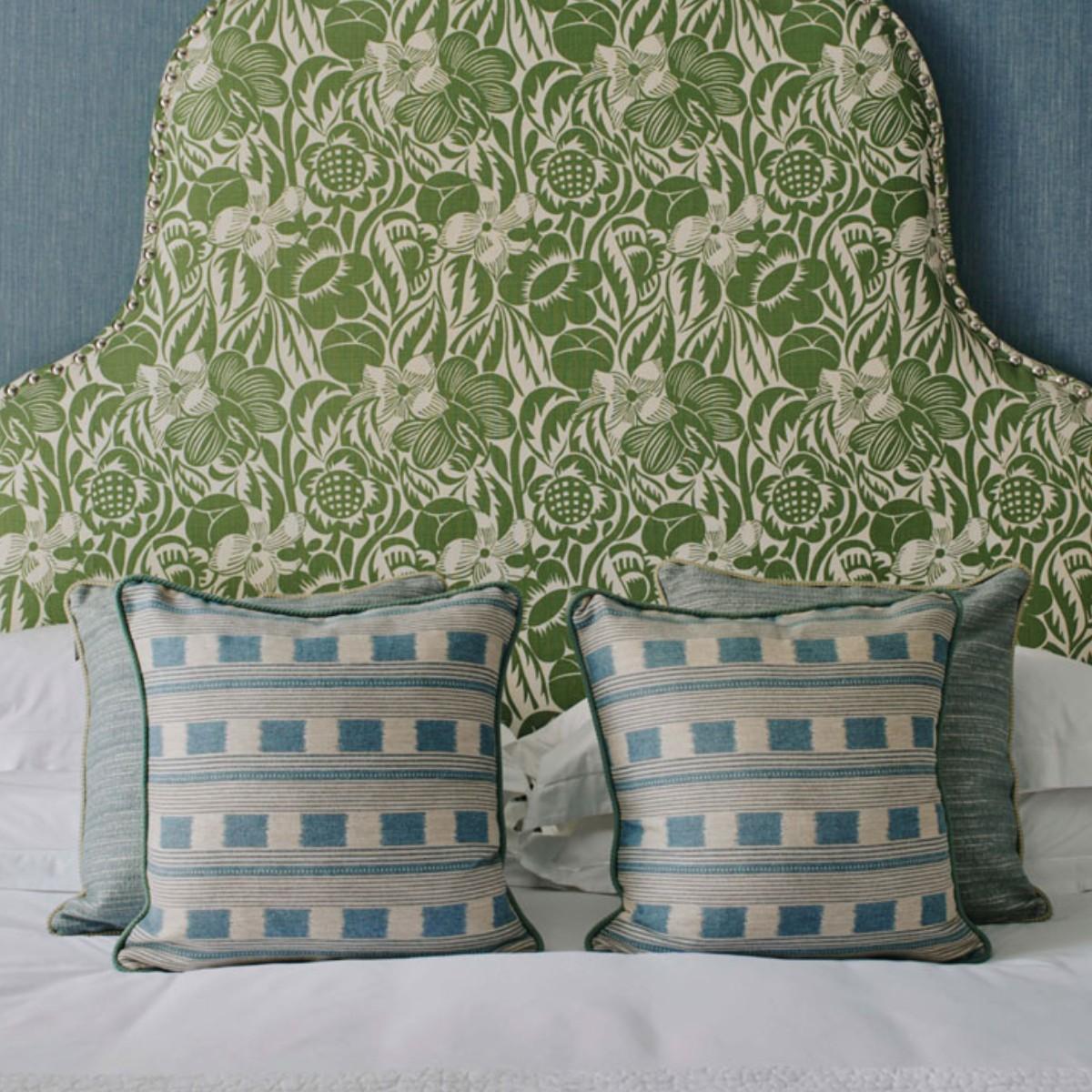 Christopher Farr Cloth | Hippie Cushion | Denim – image 3