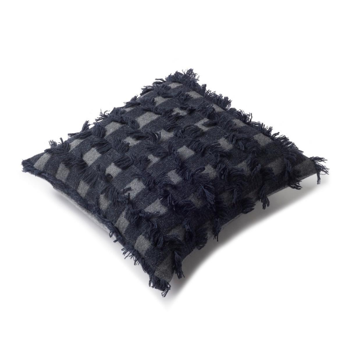 Oyuna I Seren Cushion | Slate Grey & Indigo – image 2