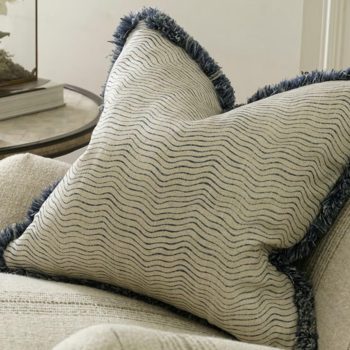 Andrew Martin | Canalasso Cushion | Denim – image 3