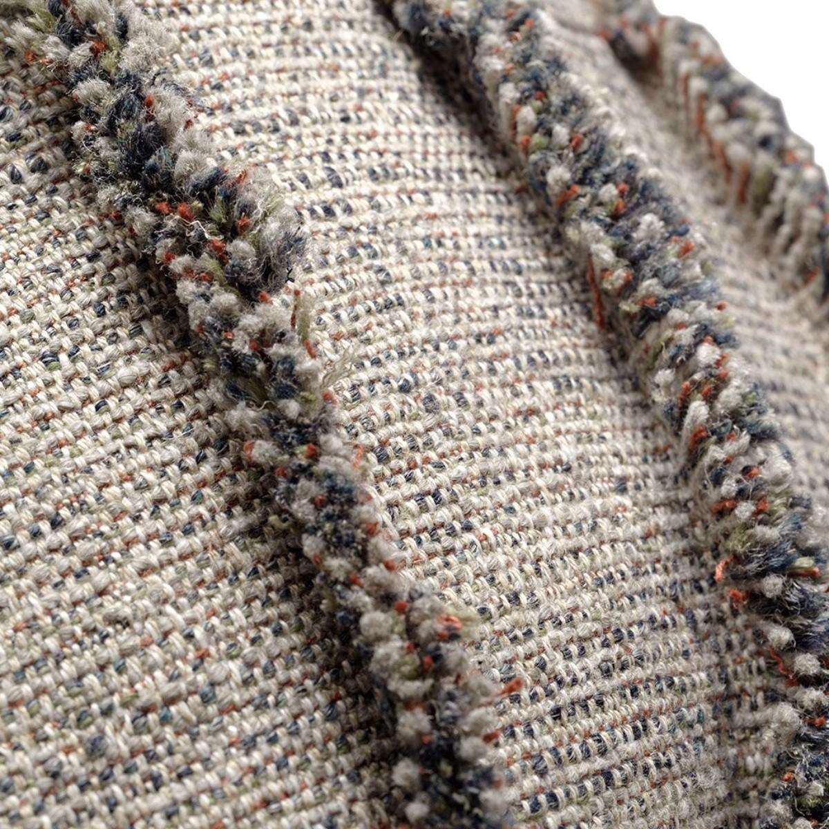 de Le Cuona | Rogue Cushion With Fringe Detail Creek – image 3