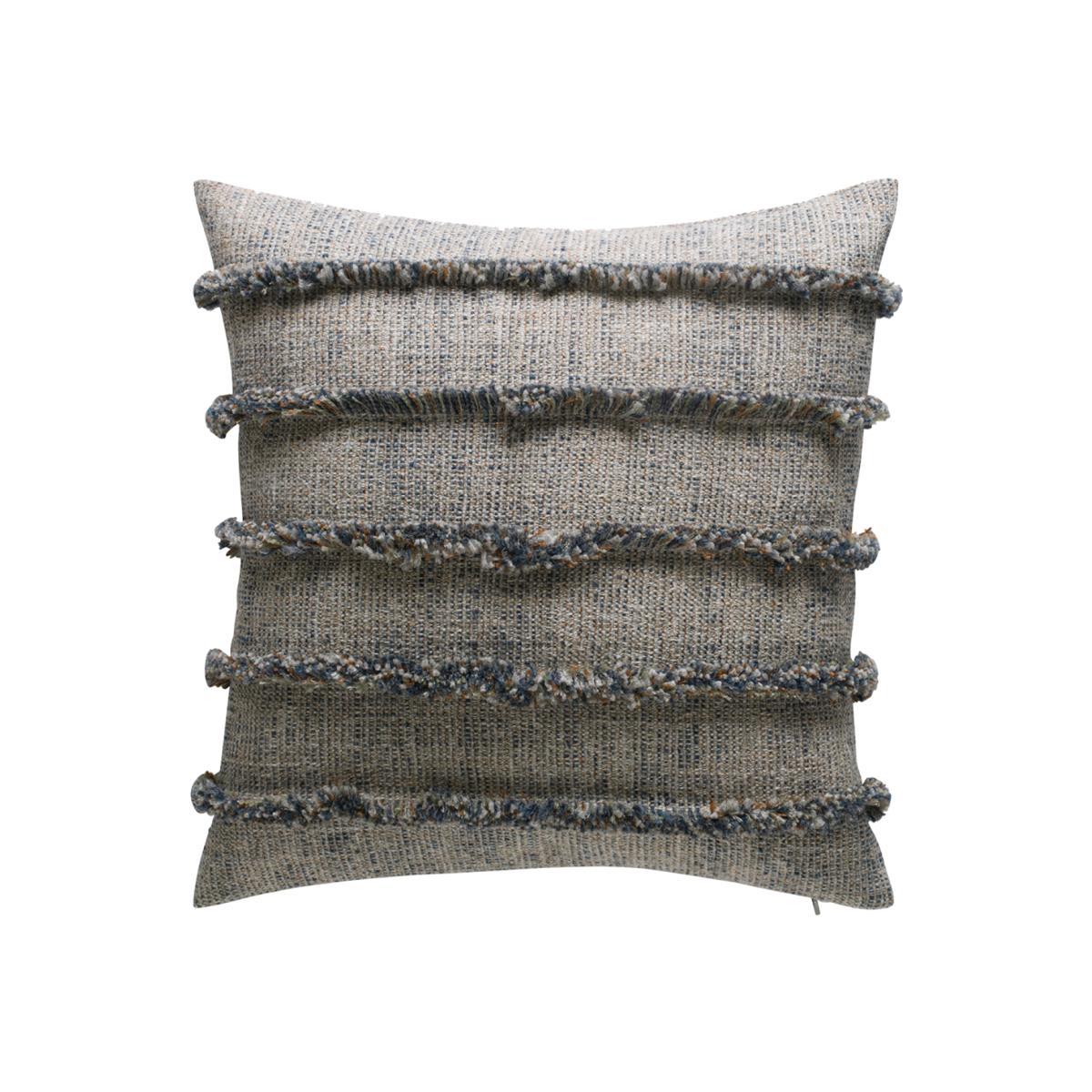 de Le Cuona | Rogue Cushion With Fringe Detail Creek – image 1