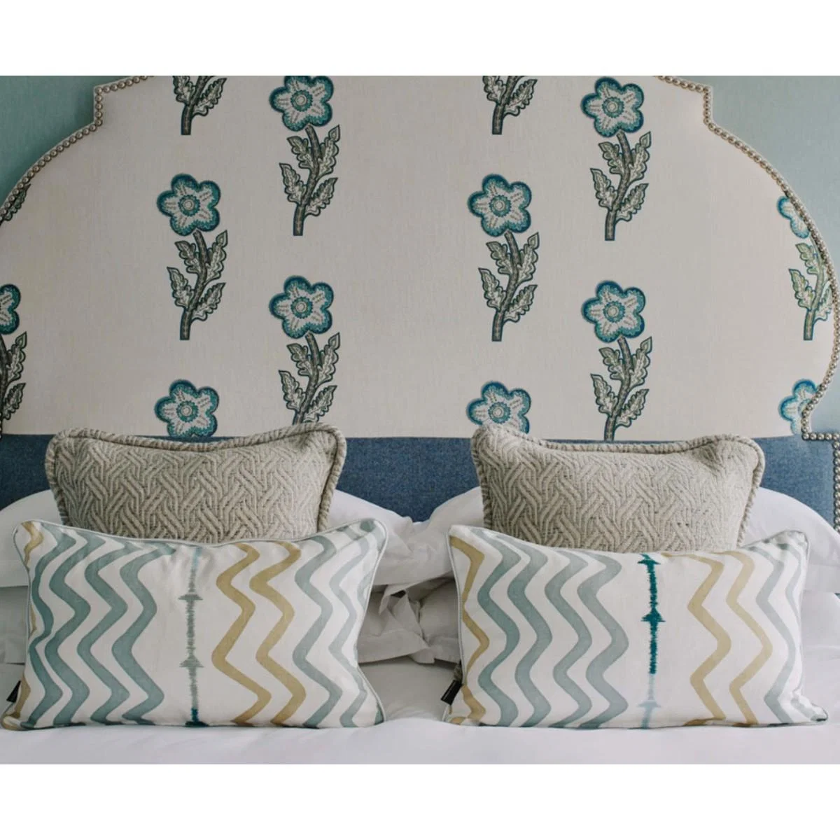 Christopher Farr Cloth | Rick Rack Cushion | Sage – image 3