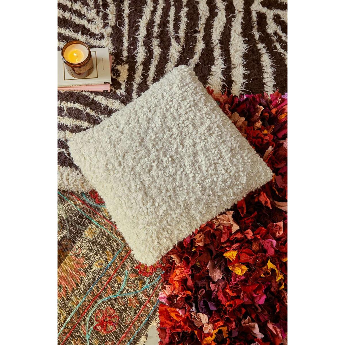 Urban Outfitters Ecru Boucle Cushion - Ivory ALL – image 2