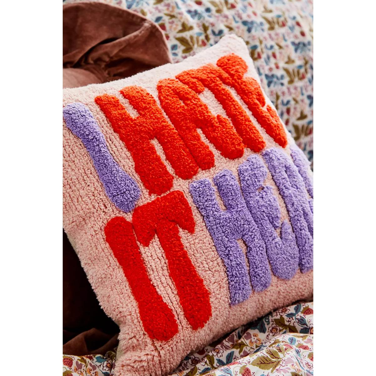 Urban Outfitters I Hate It Here Tufted Cushion ALL – image 3