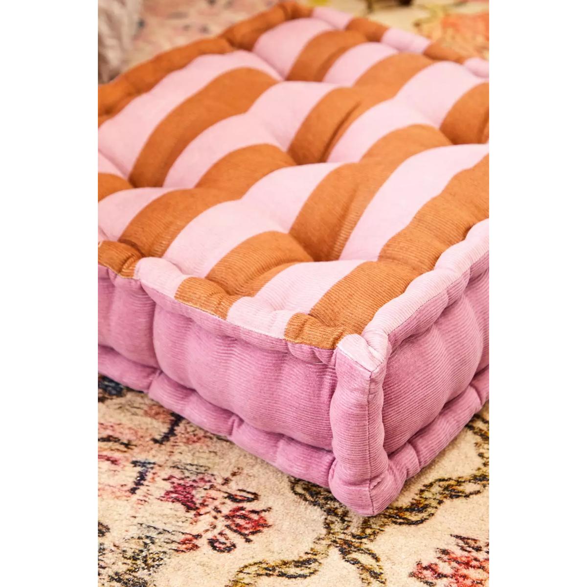Tammy Pink Stripe Floor Cushion - Pink ALL at Urban Outfitters – image 4