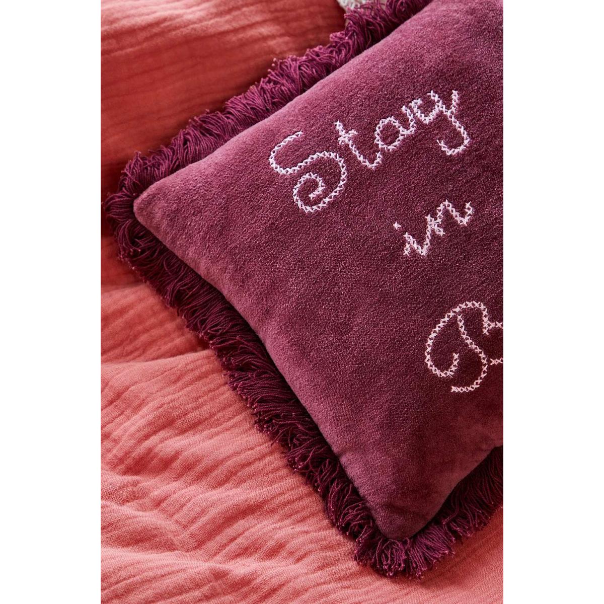 Stay In Bed Mini Cushion - Dark Red ALL at Urban Outfitters – image 3