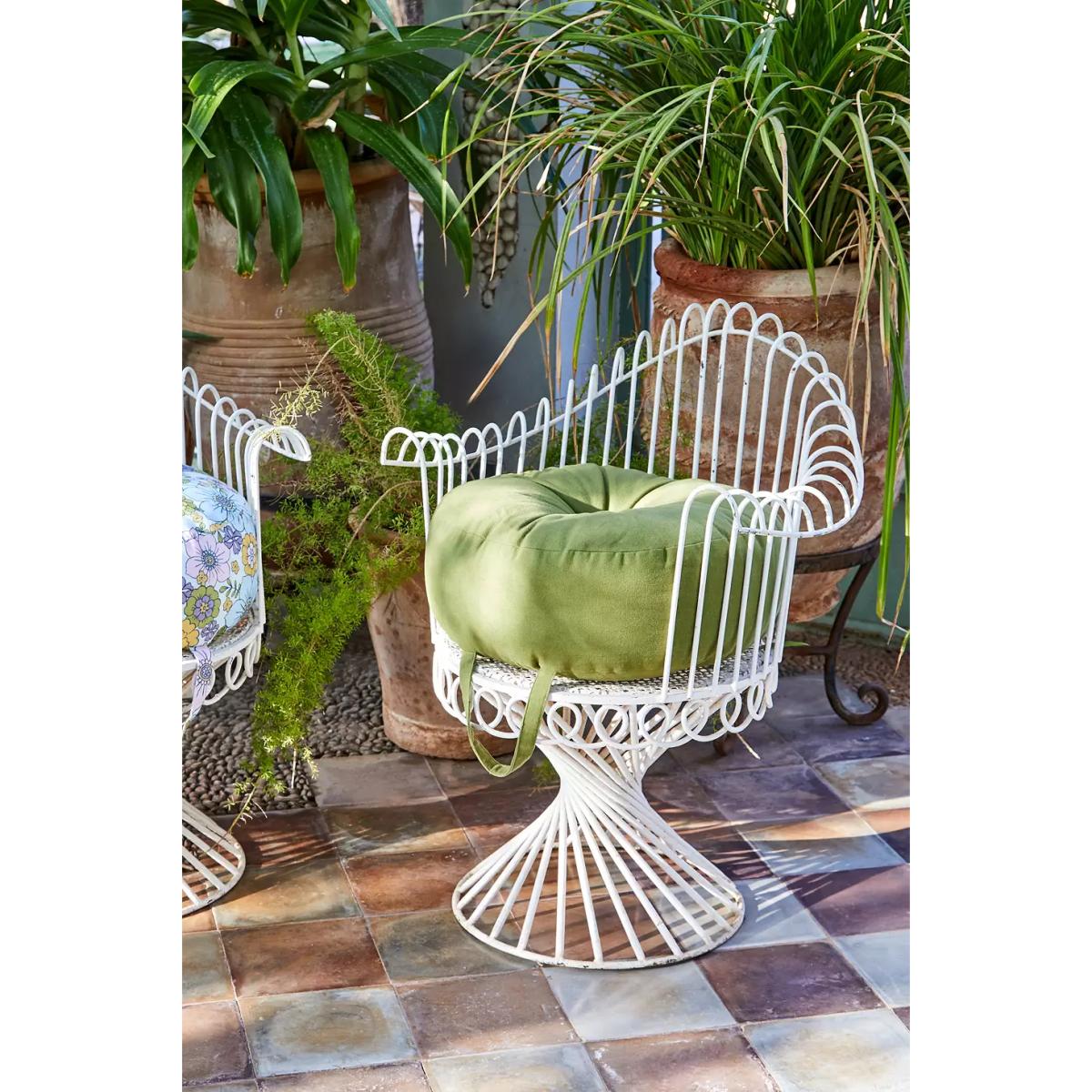 Maisie Green Floor Cushion - Light Green 45cm x 6cm at Urban Outfitters – image 2