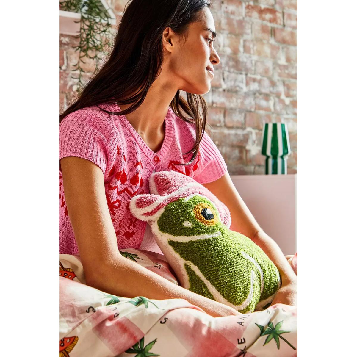Pink Western Froggy Tufted Cushion - Light Green ALL at Urban Outfitters – image 3