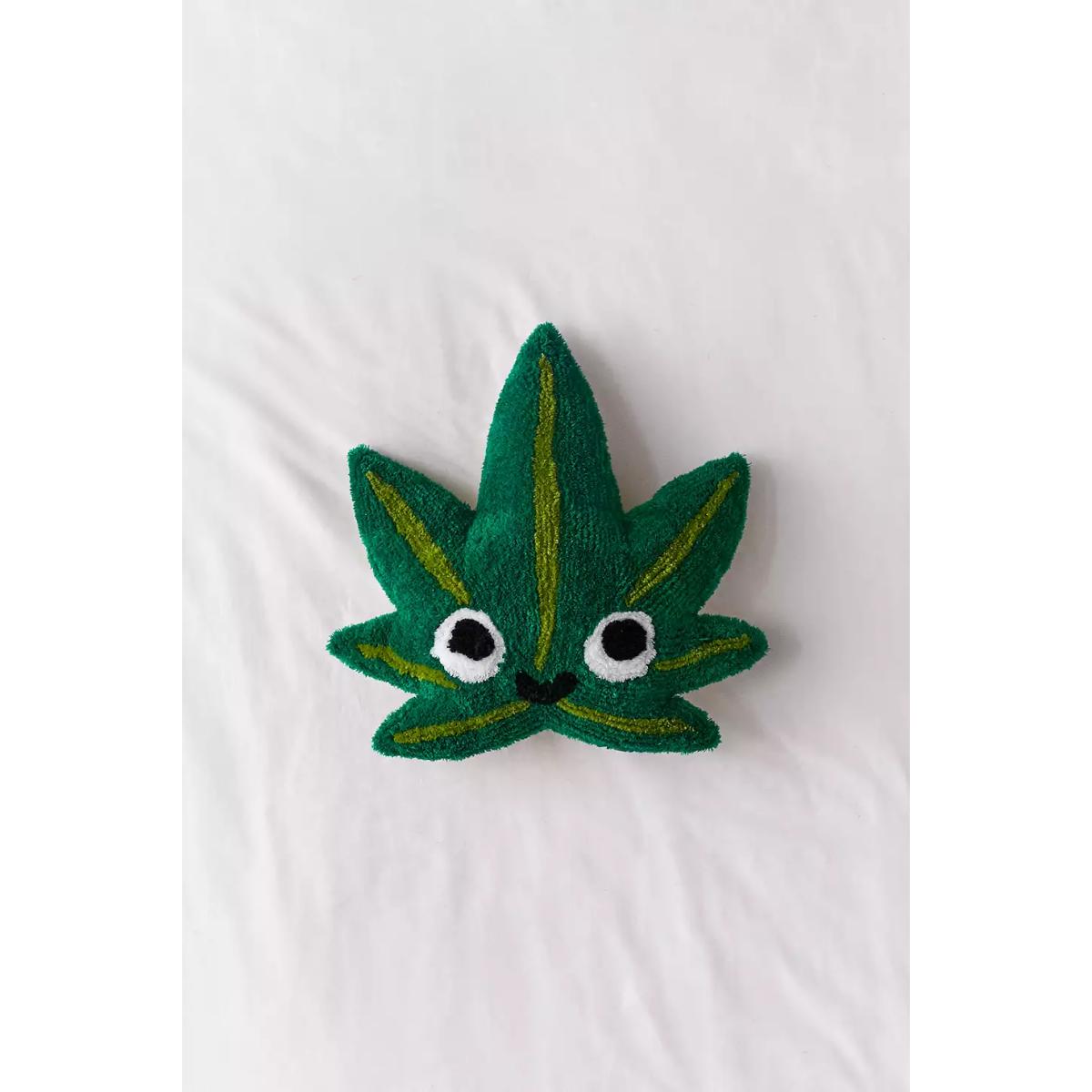 Leaf Buddy Cushion - Green ALL at Urban Outfitters – image 2