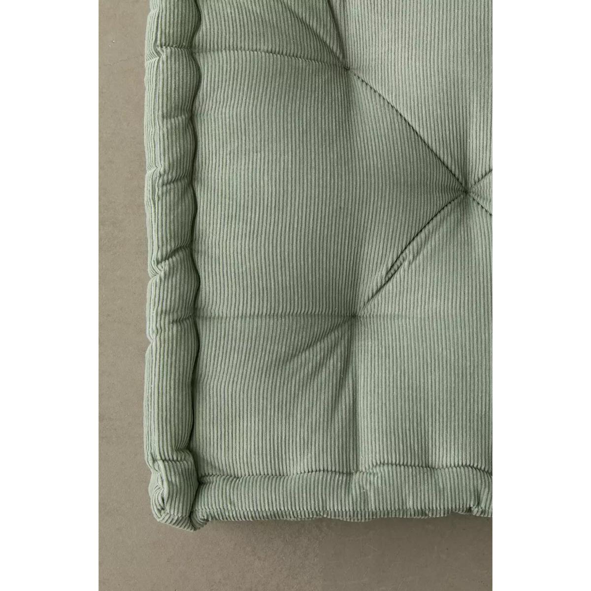 Urban Outfitters Washed Sage Corduroy Floor Cushion - Mint 45cm x 45cm x 12cm – image 5