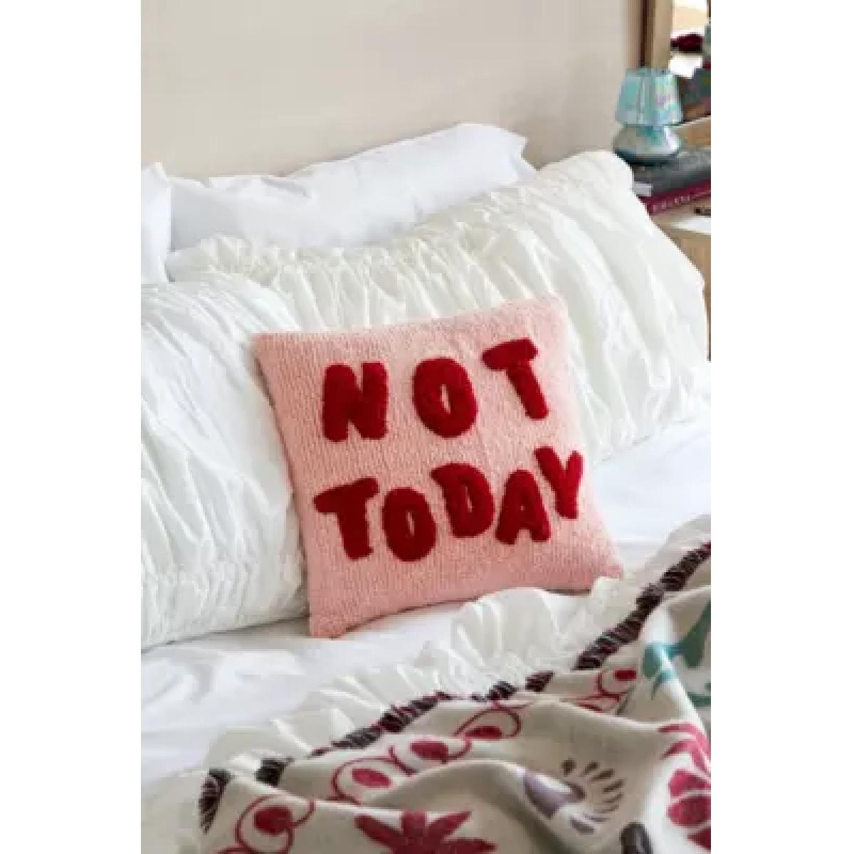 Not Today Tufted Cushion - Pink ALL at Urban Outfitters – image 2