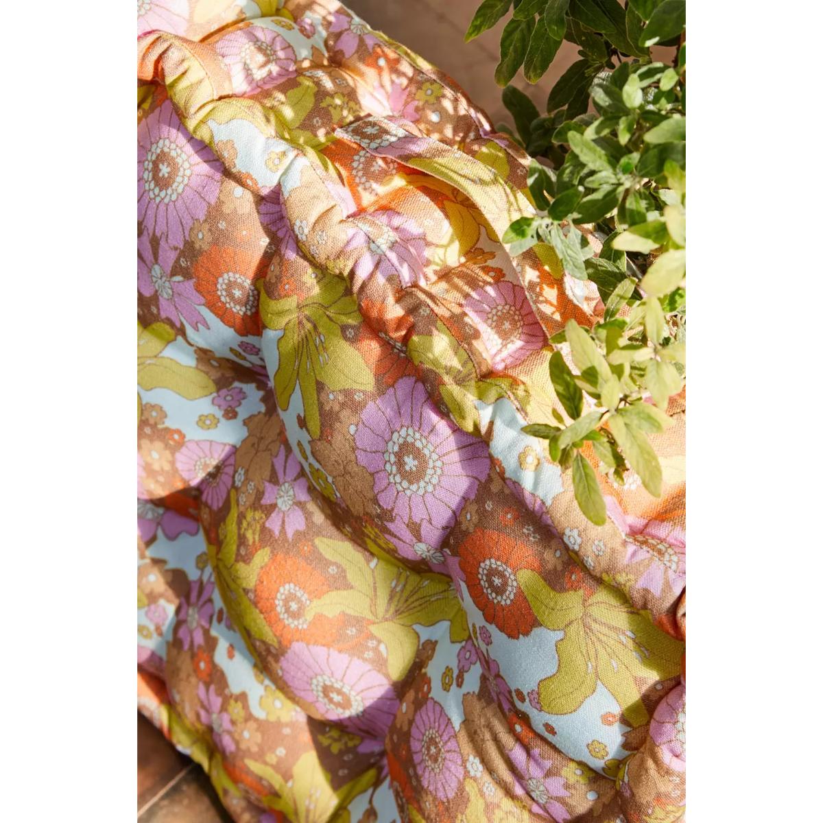 Ruthie Floral Print Floor Cushion 45cm x 45cm x 12cm at Urban Outfitters – image 3