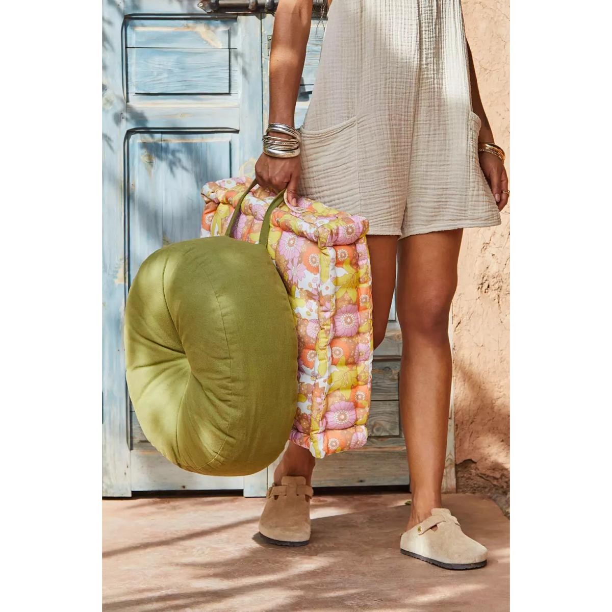 Ruthie Floral Print Floor Cushion 45cm x 45cm x 12cm at Urban Outfitters – image 4